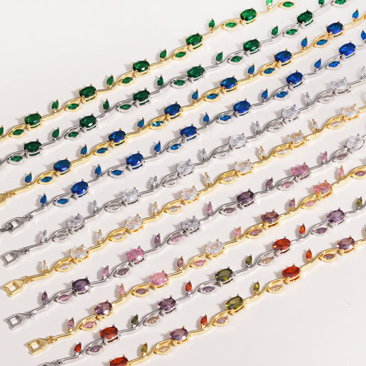 Adjustable Natural Stone Light Luxury Premium Bracelet